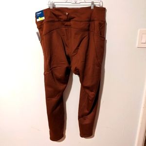 NWT Old Navy High-Waisted Baked Bronze UltraCoze Leggings Size XXL
